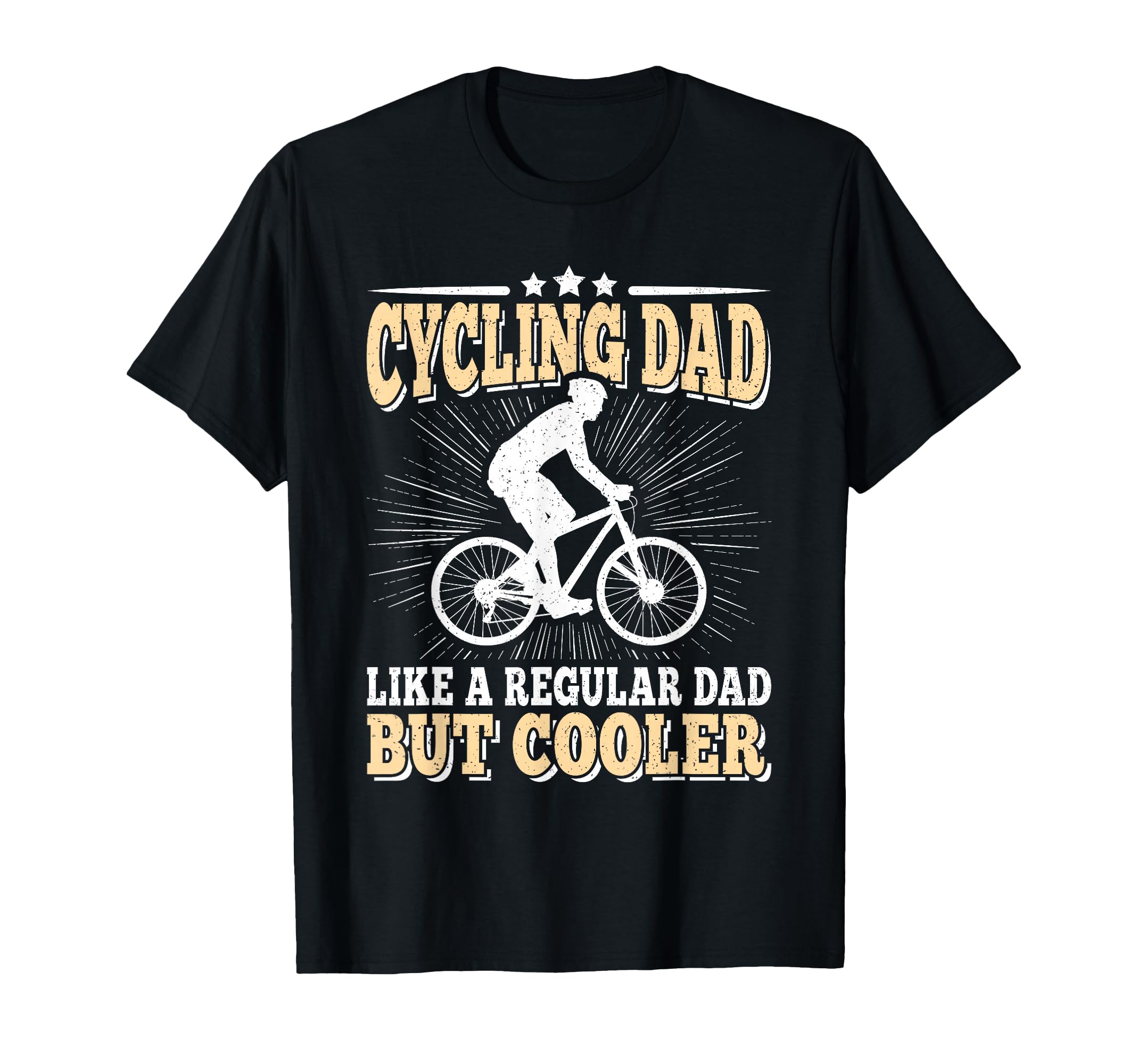 Cycling Dad Like Regular Dad Bicycle T-Shirt - Unique Graphic Men Women - T-Shirt, Sweatshirt, Hoodie