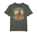 Tree Giveth Tree Taketh Away Tees Disc T-Shirt - Minimalist Print Unisex - T-Shirt, Sweatshirt, Hoodie