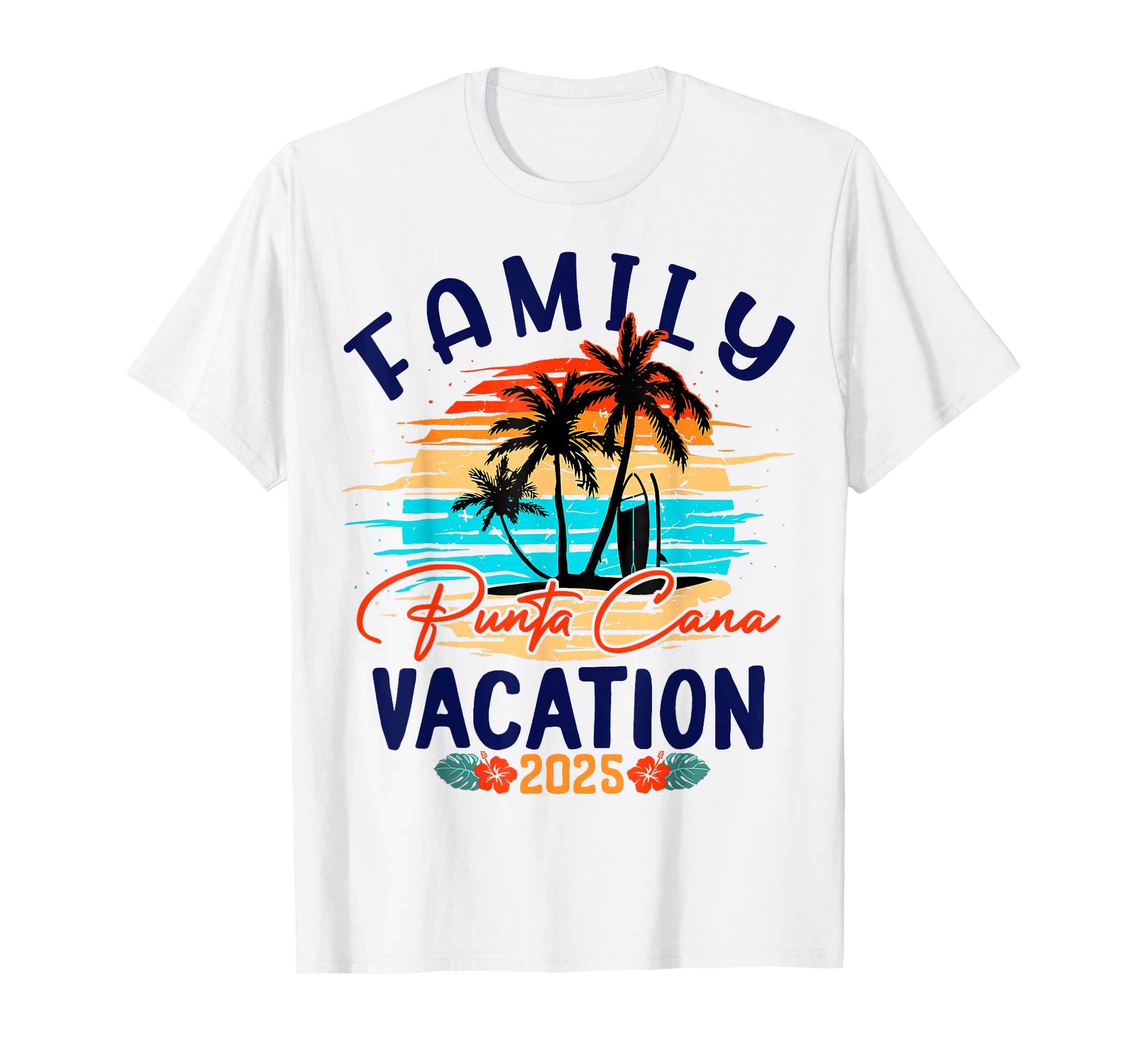 Family Punta Cana Vacation 2025 Summer T-Shirt - Graphic Print Unisex - T-Shirt, Sweatshirt, Hoodie