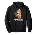 Grilling Dad Meat Smoker Papa Bear Hoodie - Trendy Graphic Men Women - T-Shirt, Sweatshirt, Hoodie