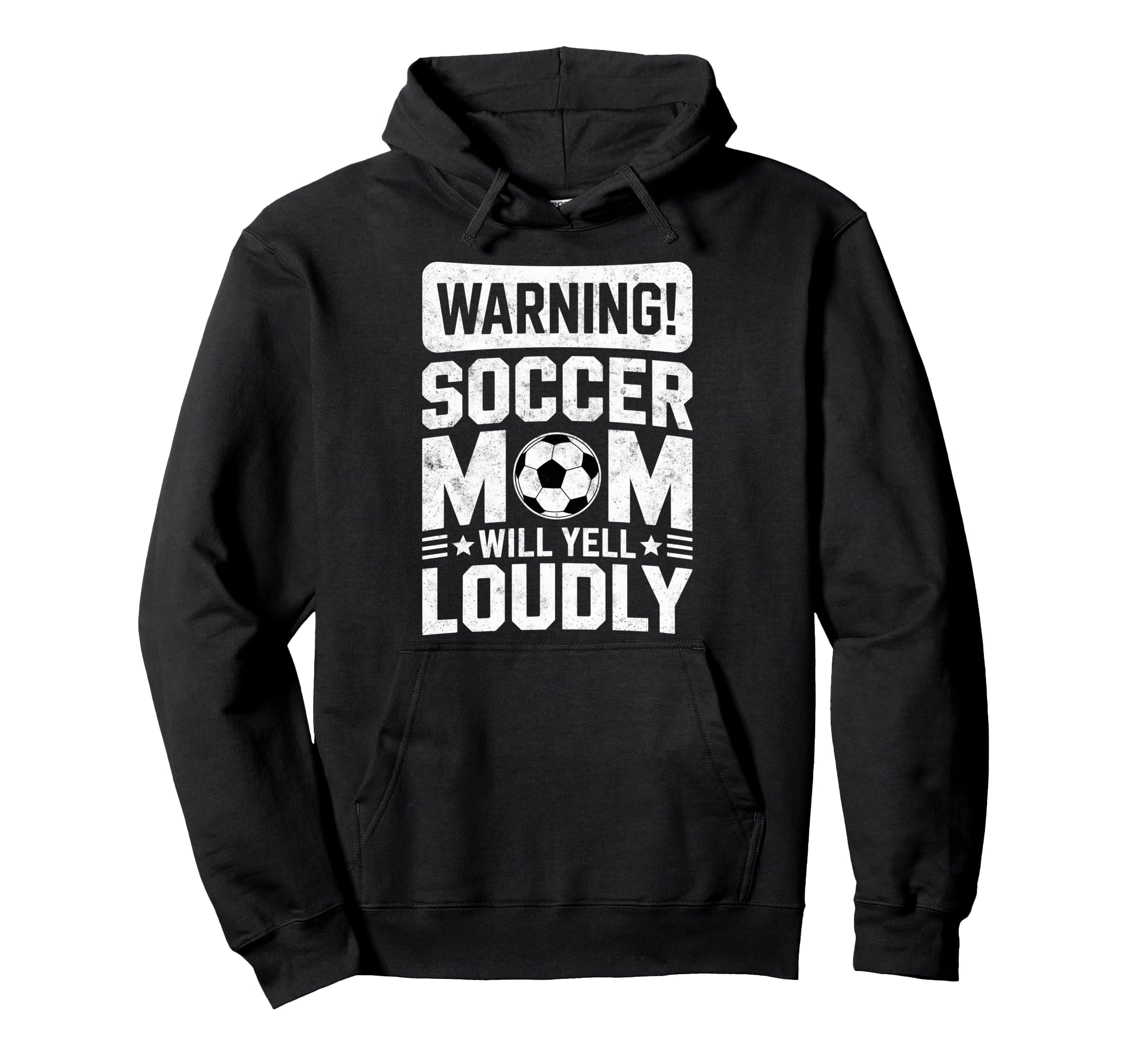 Warning Soccer Football Mom Player Hoodie - Fun Novelty Design Men Women - T-Shirt, Sweatshirt, Hoodie