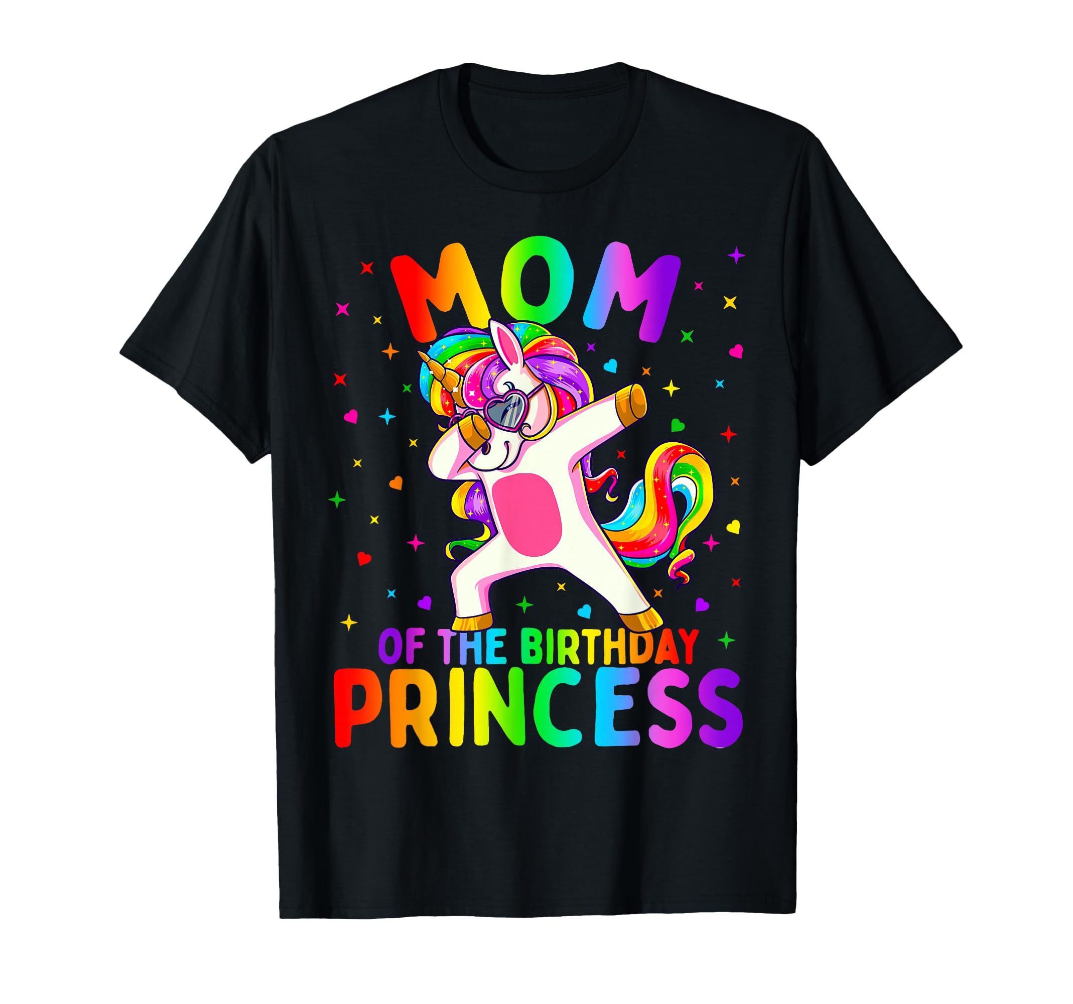 Mother Birthday Dabbing Unicorn Mother T-Shirt - Trendy Graphic for Adults - T-Shirt, Sweatshirt, Hoodie