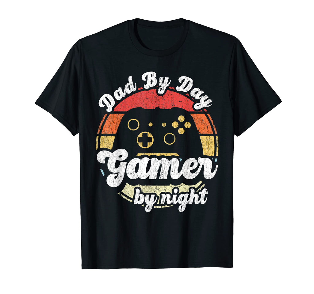 Dad Day Gamer Night Gaming Dad Gamer T-Shirt - Trendy Graphic for Adults - T-Shirt, Sweatshirt, Hoodie