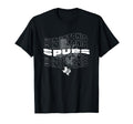 Nba San Antonio Spurs Wave Outline Team T-Shirt - Unique Graphic Unisex - T-Shirt, Sweatshirt, Hoodie