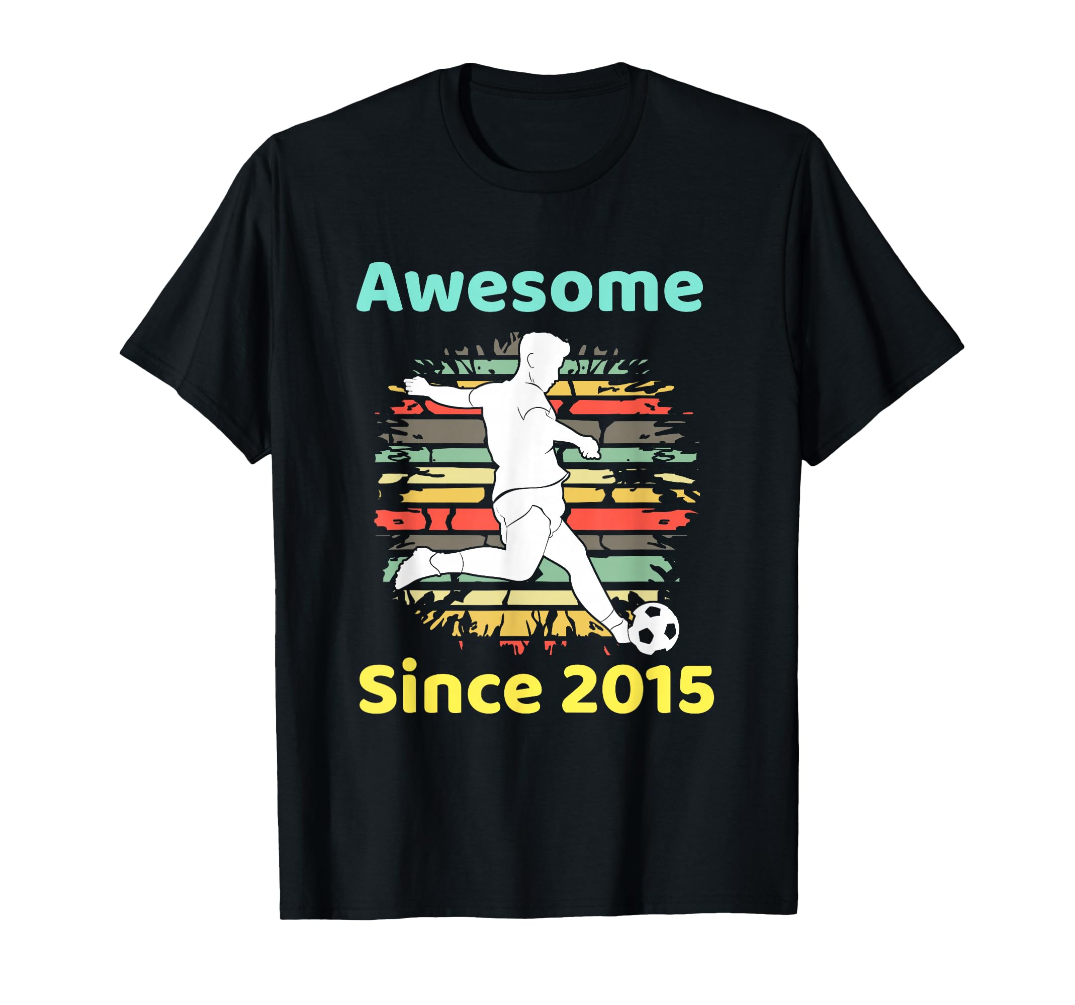 7 Year Old Soccer Player Awesome T-Shirt - Aesthetic Graphic Men Women - T-Shirt, Sweatshirt, Hoodie