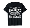 Grandpas Ride Motorcycles Funny T-Shirt - Minimalist Print Men Women - T-Shirt, Sweatshirt, Hoodie