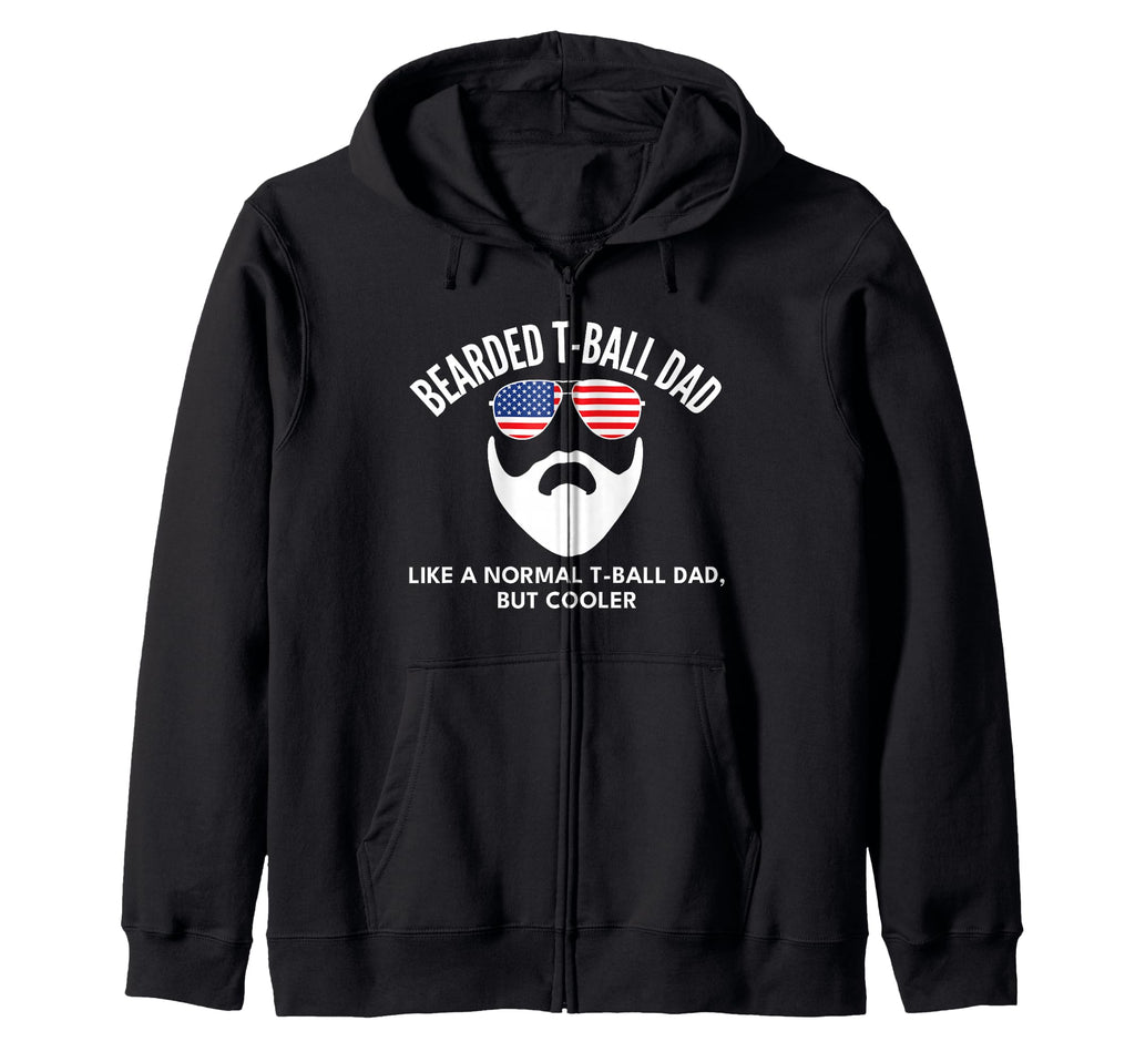 Ball T Ball Dad Definition Bearded T-Shirt - Minimalist Print Unisex - T-Shirt, Sweatshirt, Hoodie
