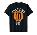 My 10 Basketball Number 10 Jersey T-Shirt - Graphic Print for Adults - T-Shirt, Sweatshirt, Hoodie