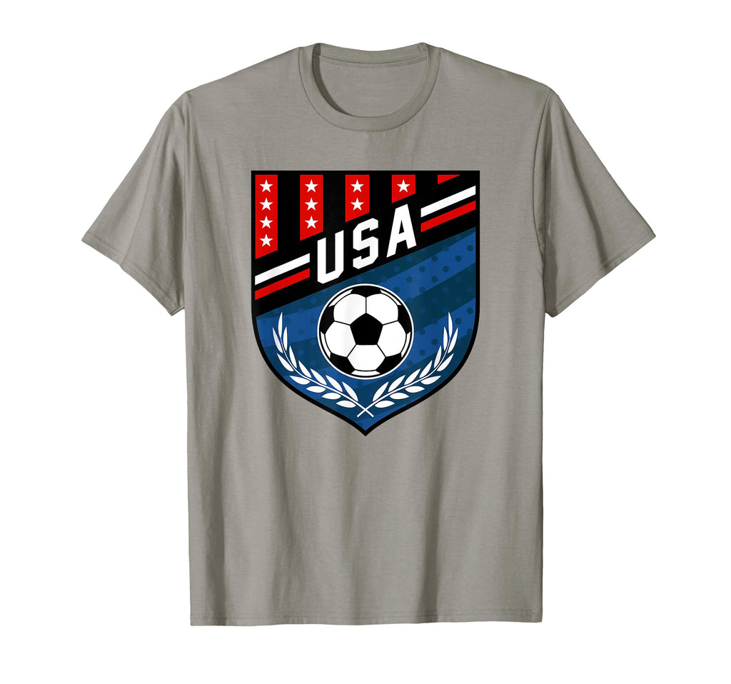 Trendy Usa Soccer Team Stars Stripes T-Shirt - Aesthetic Graphic Men Women - T-Shirt, Sweatshirt, Hoodie