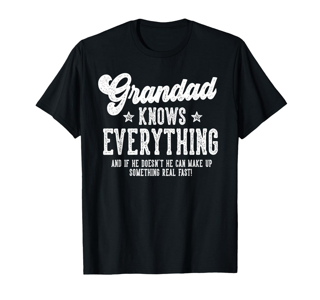 Funny Grandad Gag Gifts Birthday Fathers T-Shirt - Minimalist Print Unisex - T-Shirt, Sweatshirt, Hoodie