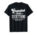 Funny Grandad Gag Gifts Birthday Fathers T-Shirt - Minimalist Print Unisex - T-Shirt, Sweatshirt, Hoodie