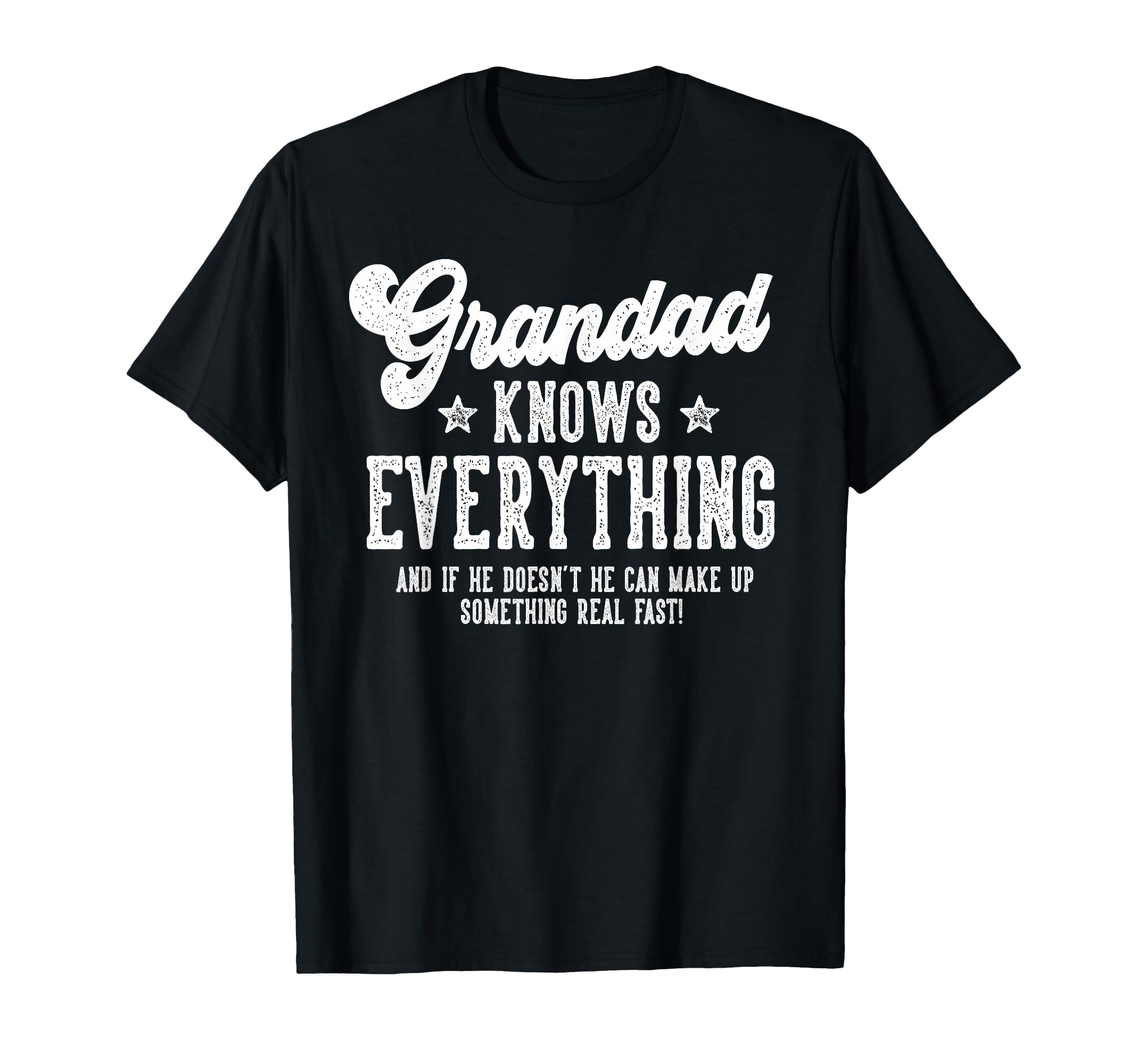 Funny Grandad Gag Gifts Birthday Fathers T-Shirt - Minimalist Print Unisex - T-Shirt, Sweatshirt, Hoodie