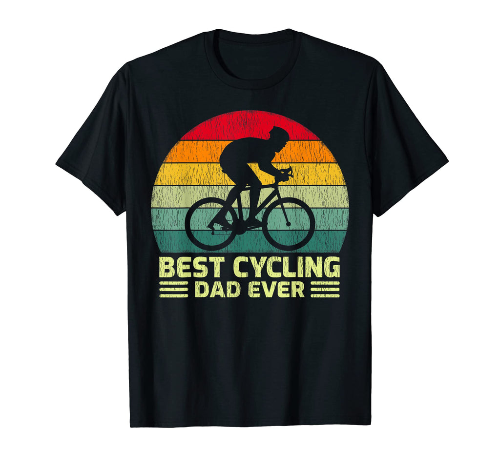 Mens Funny Best Cycling Dad Ever T-Shirt - Unique Graphic Men Women - T-Shirt, Sweatshirt, Hoodie