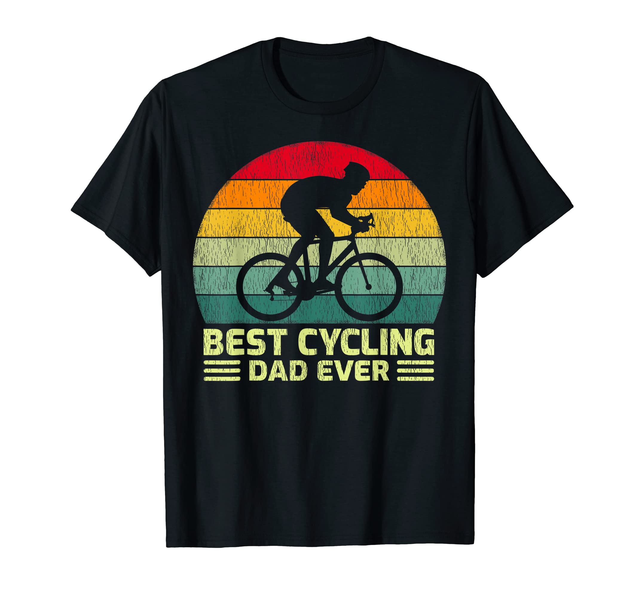 Mens Funny Best Cycling Dad Ever T-Shirt - Unique Graphic Men Women - T-Shirt, Sweatshirt, Hoodie
