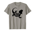 Womens Tiny Dinosaur Beardie Mom T-Shirt - Custom Art Print for Adults - T-Shirt, Sweatshirt, Hoodie