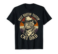 Cat Dad Cat Funny Fathers Day Cowboy T-Shirt - Fun Novelty Design Unisex - T-Shirt, Sweatshirt, Hoodie