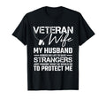 Veteran Wife Army Husband Soldier T-Shirt - Minimalist Print Men Women - T-Shirt, Sweatshirt, Hoodie