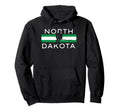 North Dakota Ice Hockey Player Forward Hoodie - Graphic Print for Adults - T-Shirt, Sweatshirt, Hoodie