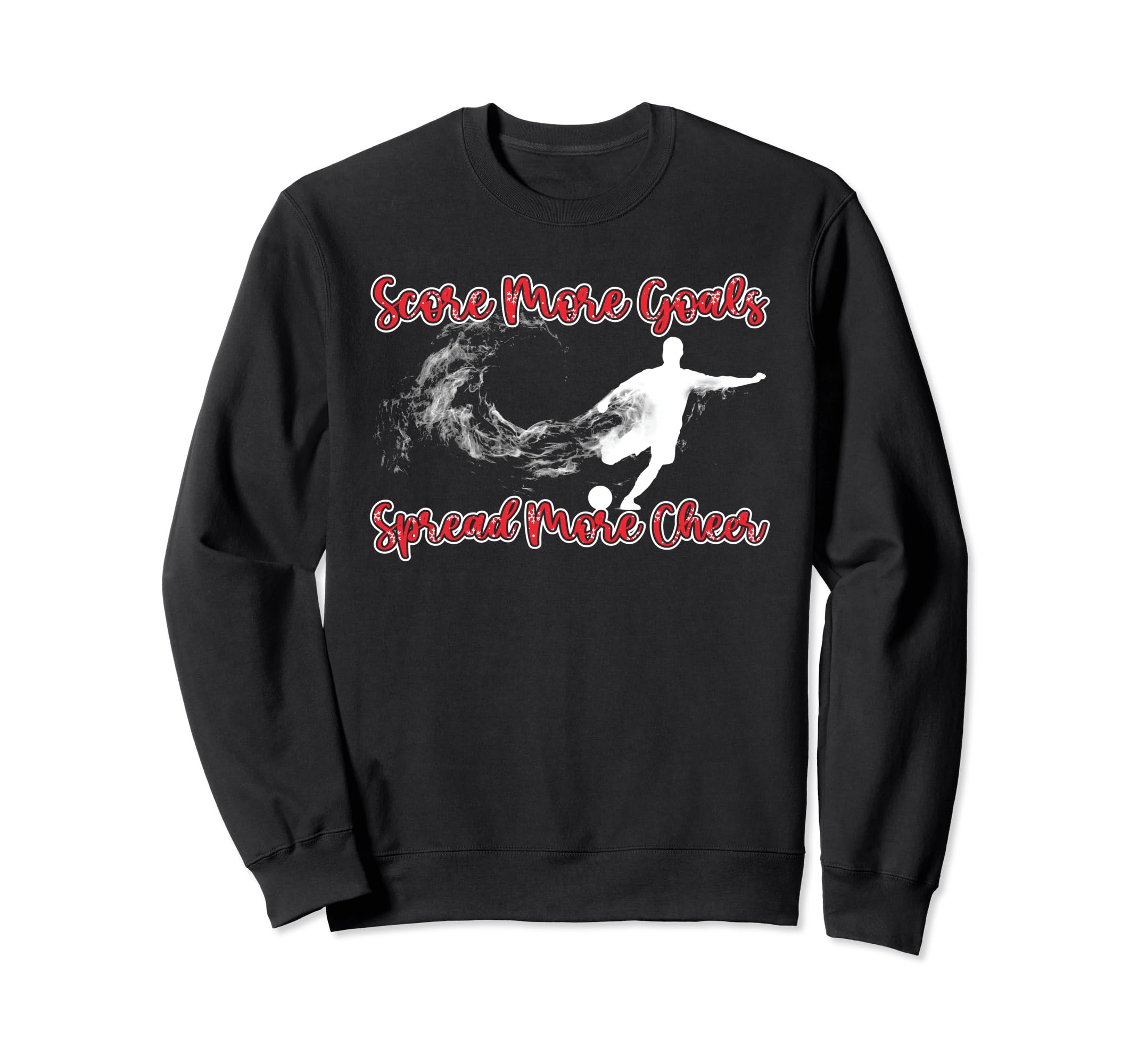 Holiday Sports Soccer Santa Sweatshirt - Minimalist Print Unisex - T-Shirt, Sweatshirt, Hoodie