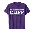 Cliff Personal Name First Name Funny T-Shirt - Unique Graphic for Adults - T-Shirt, Sweatshirt, Hoodie