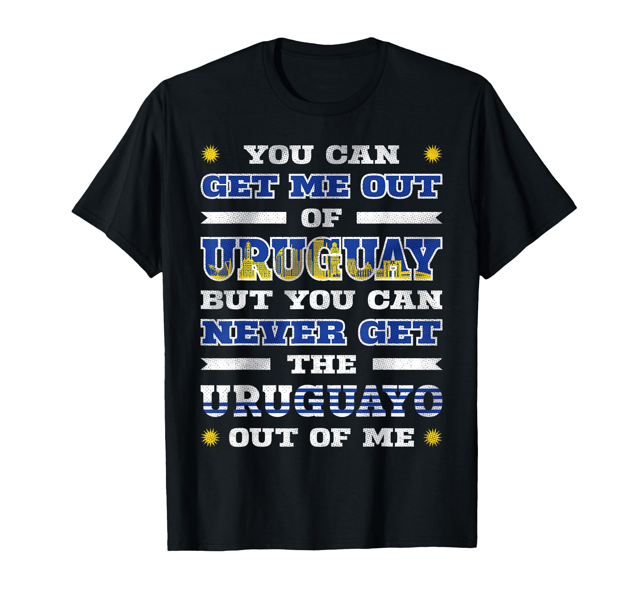 Uruguayan Uruguay Flag Uruguay Fans T-Shirt - Novelty Apparel Unisex - T-Shirt, Sweatshirt, Hoodie