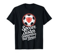 Supportive Soccer Sister Bored T-Shirt - Casual Everyday Wear for Adults - T-Shirt, Sweatshirt, Hoodie