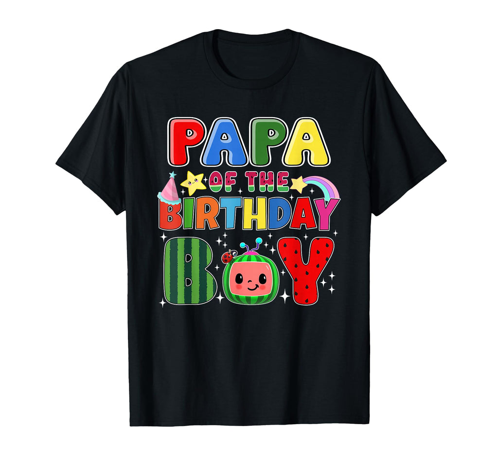 Papa Birthday Melon Family Matching T-Shirt - Streetwear Style for Adults - T-Shirt, Sweatshirt, Hoodie