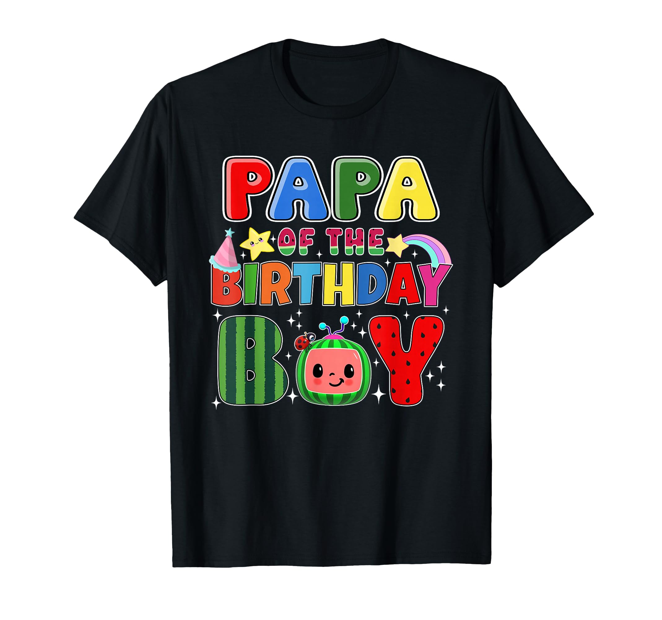Papa Birthday Melon Family Matching T-Shirt - Streetwear Style for Adults - T-Shirt, Sweatshirt, Hoodie