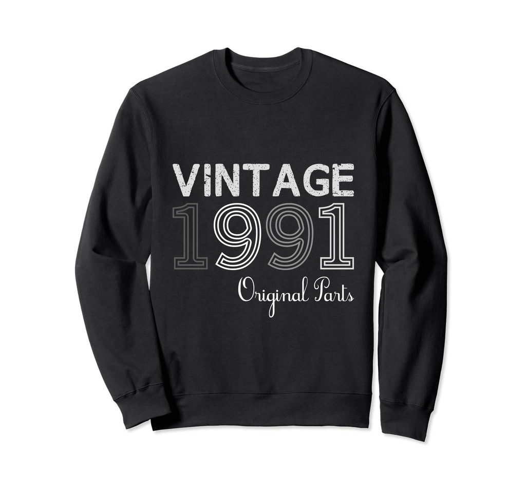 Year 1991 Gift Birthday Mom Dad Sweatshirt - Trendy Graphic for Adults - T-Shirt, Sweatshirt, Hoodie
