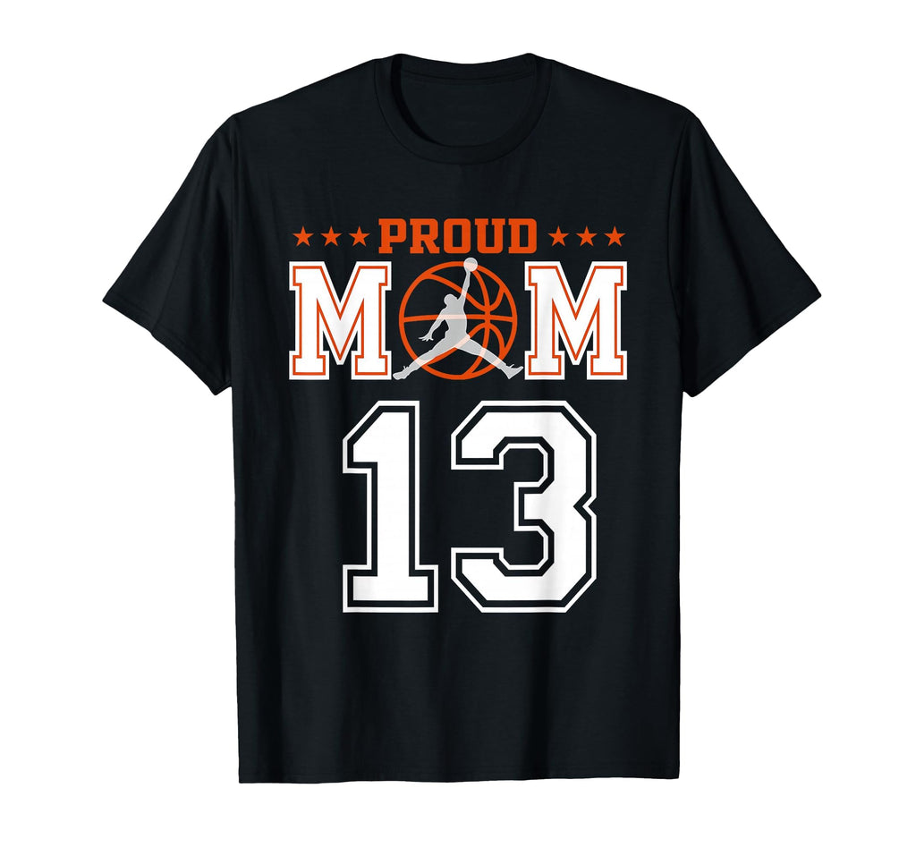 Custom Number 13 Proud Basketball T-Shirt - Streetwear Style for Adults - T-Shirt, Sweatshirt, Hoodie