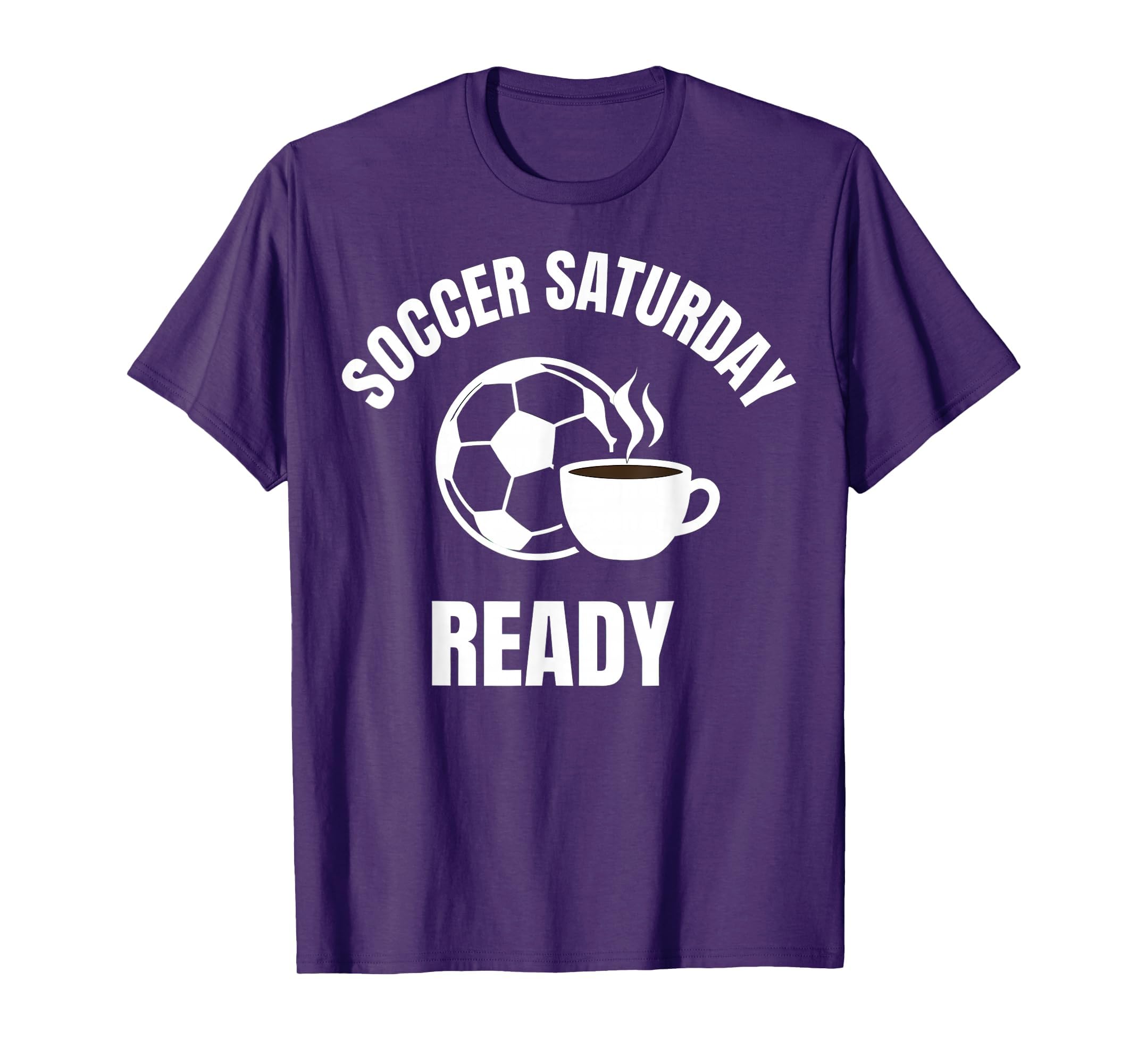 Soccer Saturday Ready Proud Soccer T-Shirt - Minimalist Print for Adults - T-Shirt, Sweatshirt, Hoodie