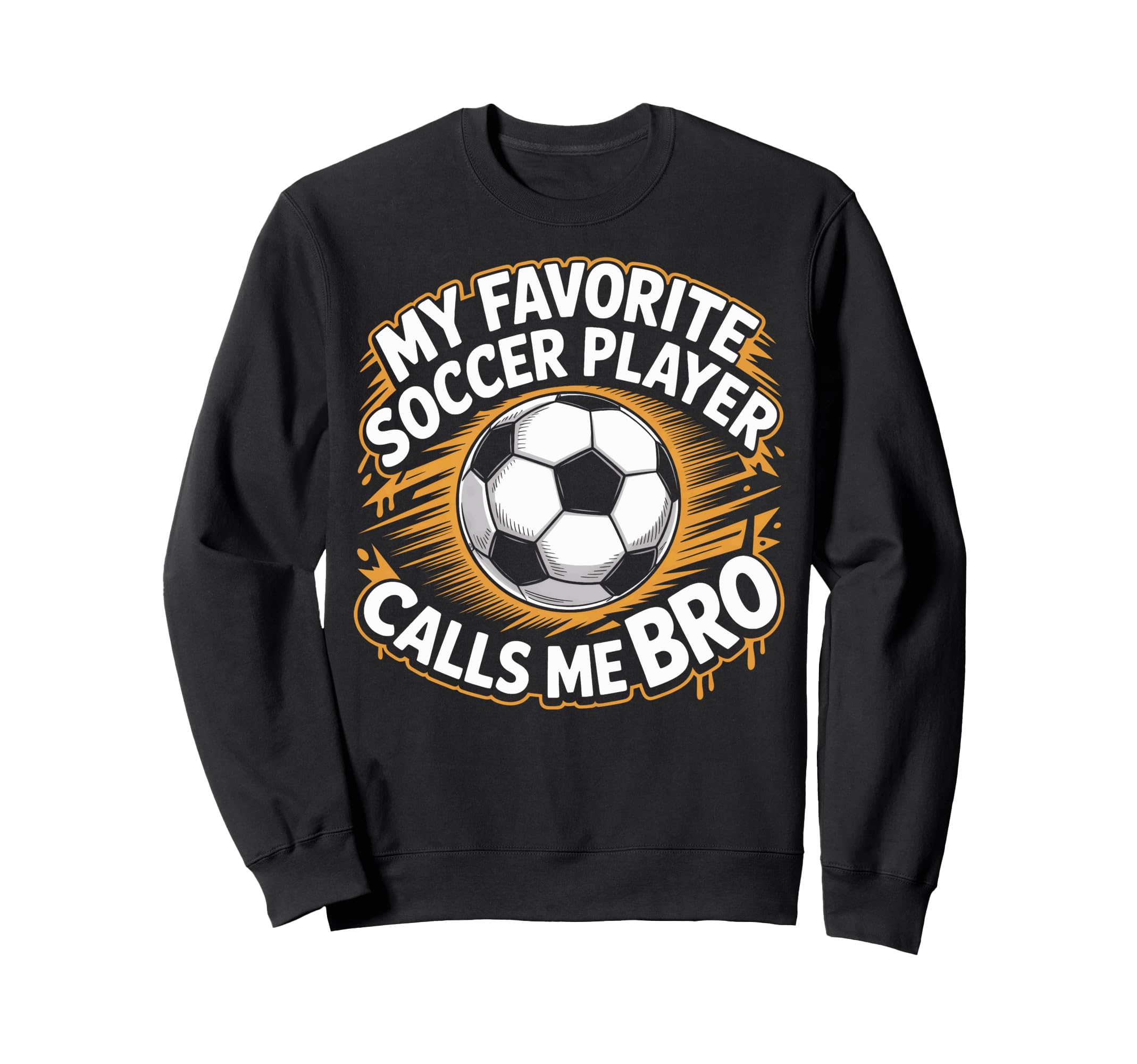 Proud Brother Soccer Player Fan Sweatshirt - Minimalist Print Men Women - T-Shirt, Sweatshirt, Hoodie