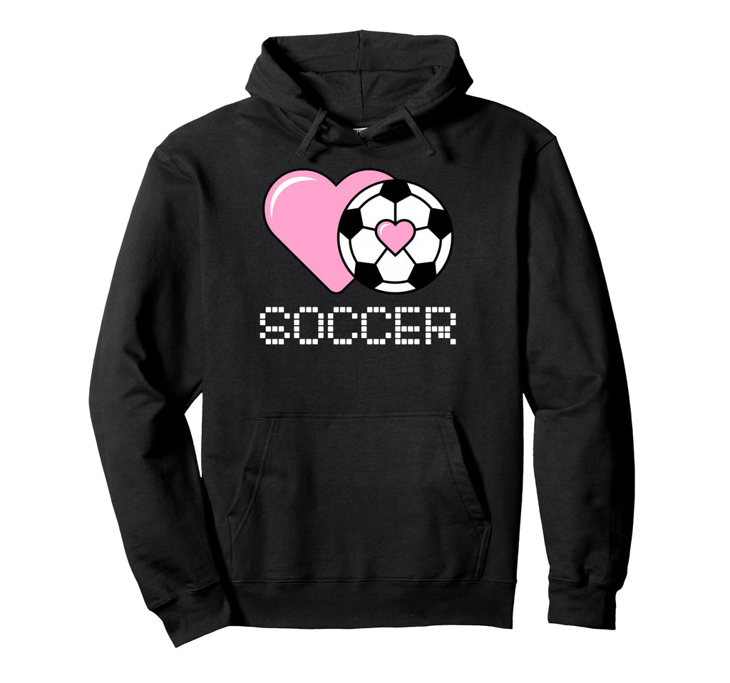 I Love Soccer Goalie Player Fan Game Hoodie - Aesthetic Graphic for Adults - T-Shirt, Sweatshirt, Hoodie