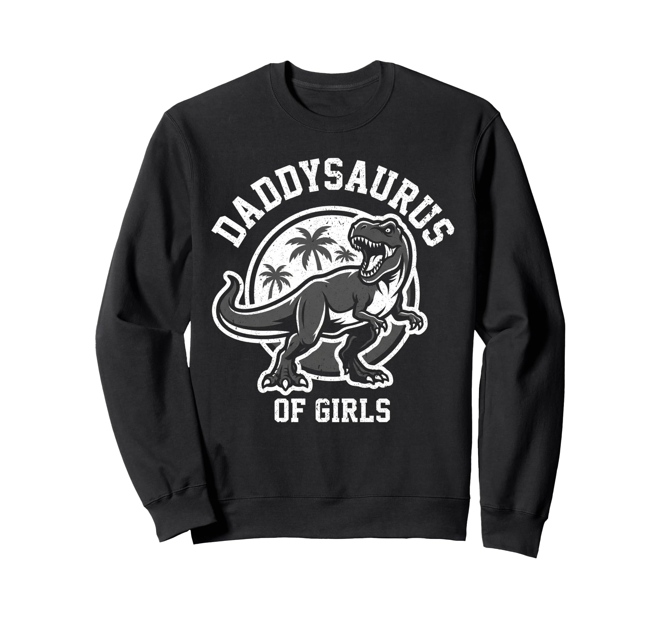 Daddysaurus T Rex Dinosaur Daddy Sweatshirt - Streetwear Style Unisex - T-Shirt, Sweatshirt, Hoodie