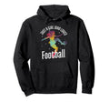 Just Who Loves Football Player Soccer Gift Hoodie - Streetwear Style Unisex - T-Shirt, Sweatshirt, Hoodie