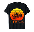 Motorcycle Ural Sidecar Motorbike T-Shirt - Minimalist Print Unisex - T-Shirt, Sweatshirt, Hoodie