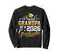 Proud Grandpa 2026 Graduate Sweatshirt - Casual Everyday Wear for Adults - T-Shirt, Sweatshirt, Hoodie