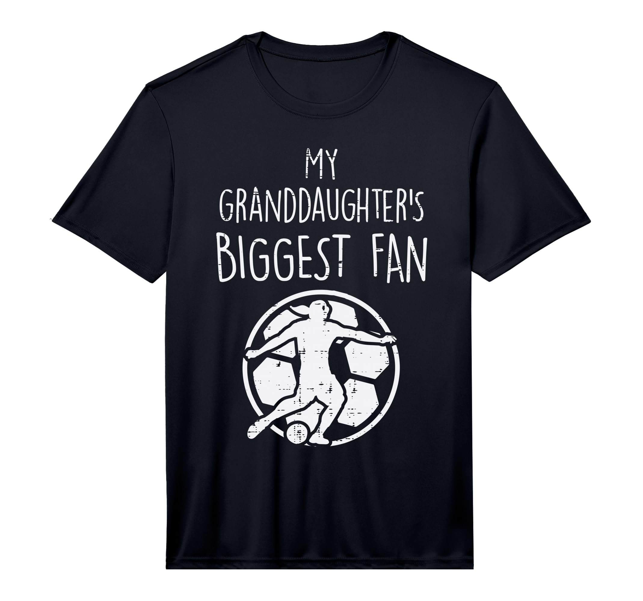 Granddaughters Biggest Fan Soccer T-Shirt - Novelty Apparel Men Women - T-Shirt, Sweatshirt, Hoodie
