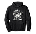 Support Wildlife Raise Parent Mom Hoodie - Fun Novelty Design for Adults - T-Shirt, Sweatshirt, Hoodie