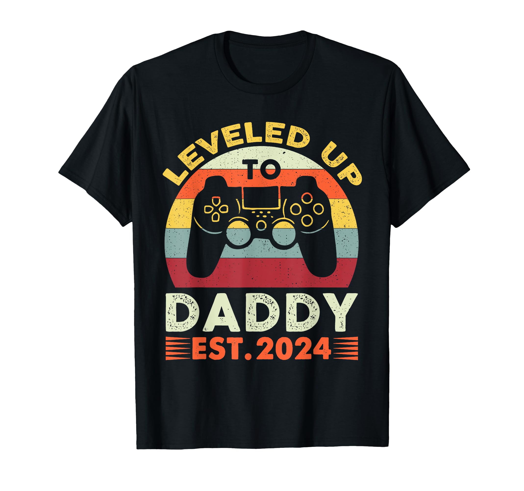 Im Going To Be Daddy 2024 Leveled Up T-Shirt - Custom Art Print Men Women - T-Shirt, Sweatshirt, Hoodie