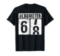 Oldometer 68 Funny 68Th Birthday Gift T-Shirt - Graphic Print for Adults - T-Shirt, Sweatshirt, Hoodie