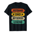 Mens Funny Dirt Bike Husband Dad Motocross T-Shirt - Unique Graphic Unisex - T-Shirt, Sweatshirt, Hoodie