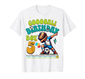 5Th Birthday 5 Year Soccer Football T-Shirt - Streetwear Style Unisex - T-Shirt, Sweatshirt, Hoodie