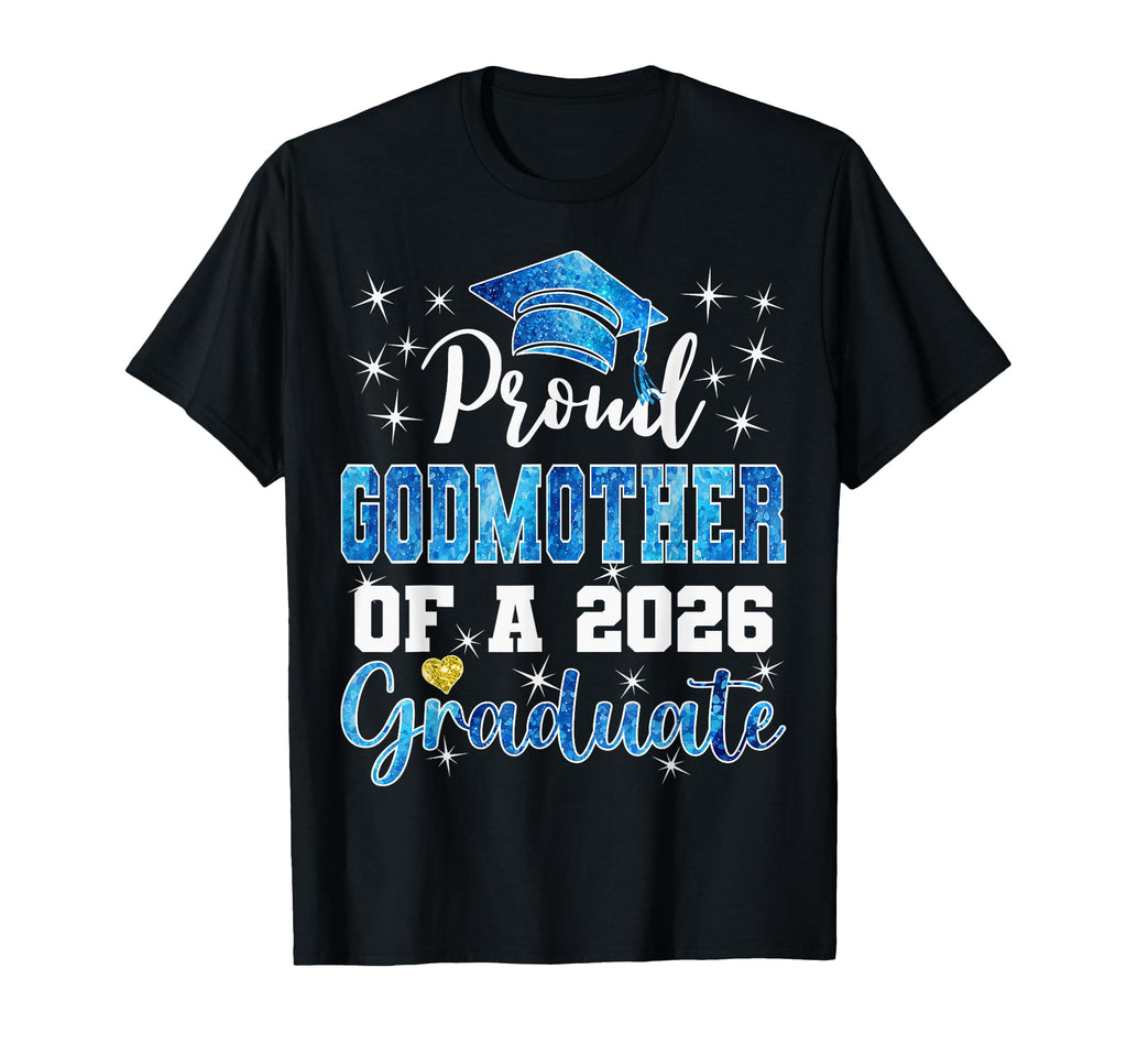 Super Proud Godmother 2026 T-Shirt - Fun Novelty Design for Adults - T-Shirt, Sweatshirt, Hoodie