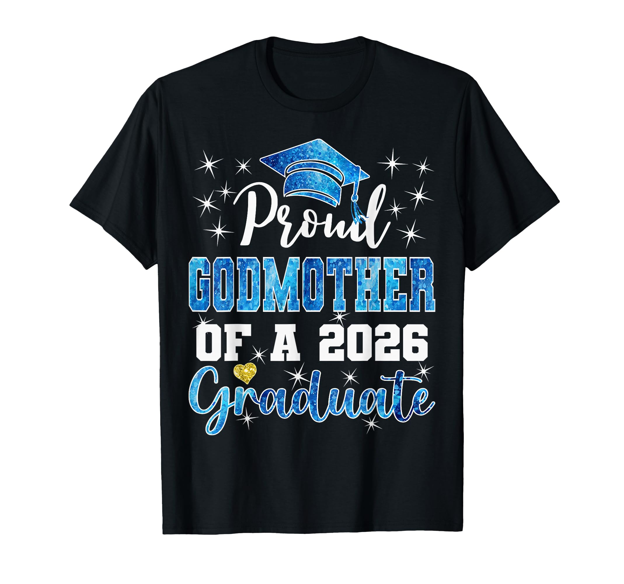 Super Proud Godmother 2026 T-Shirt - Fun Novelty Design for Adults - T-Shirt, Sweatshirt, Hoodie