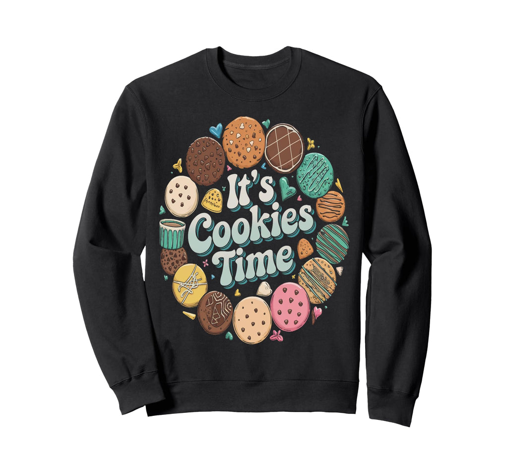 Its Cookie Time Scout Cookie Sweatshirt - Aesthetic Graphic for Adults - T-Shirt, Sweatshirt, Hoodie