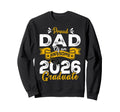 Proud Dad Awesome 2026 Graduate Sweatshirt - Trendy Graphic for Adults - T-Shirt, Sweatshirt, Hoodie