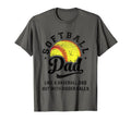 Mens Funny Softball Dad Like Baseball T-Shirt - Graphic Print Men Women - T-Shirt, Sweatshirt, Hoodie