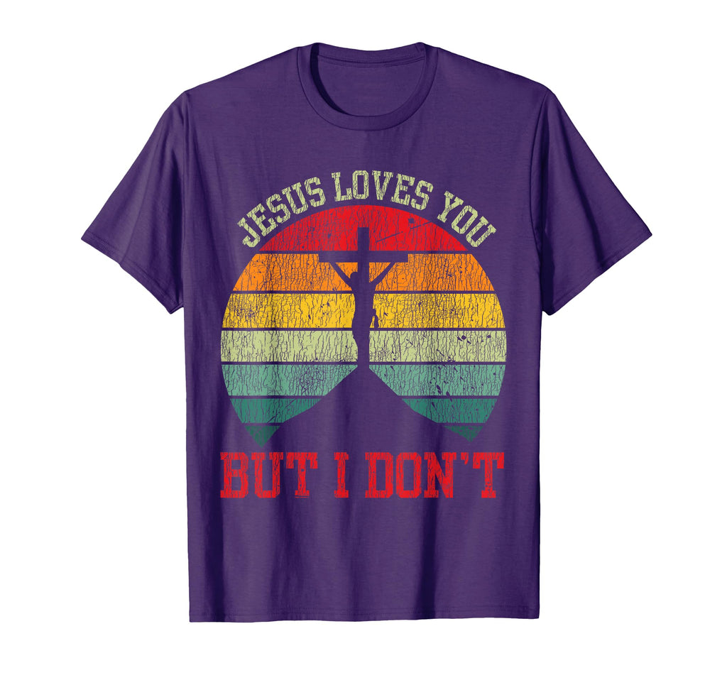 Jesus Loves You But I Dont Cross T-Shirt - Minimalist Print for Adults - T-Shirt, Sweatshirt, Hoodie