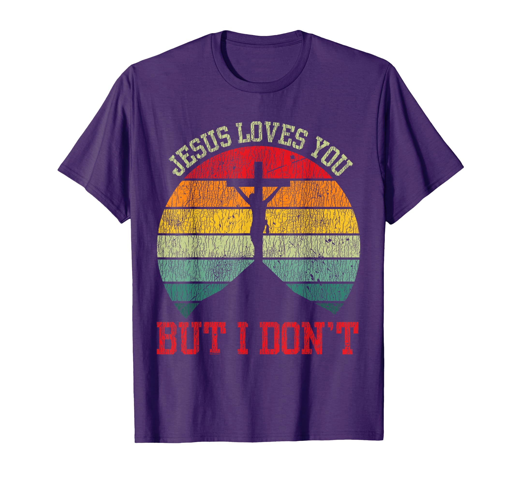 Jesus Loves You But I Dont Cross T-Shirt - Minimalist Print for Adults - T-Shirt, Sweatshirt, Hoodie